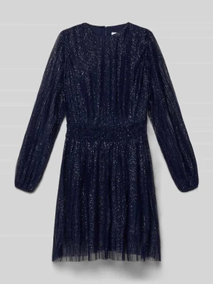 Sukienka o długości do kolan z okrągłym dekoltem DANAMADE