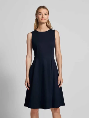 Sukienka o długości do kolan z okrągłym dekoltem model ‘CHARLEY’ Lauren Ralph Lauren