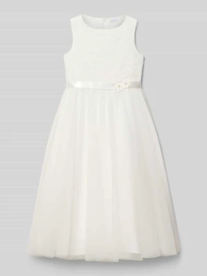 Sukienka o długości do kolan z okrągłym dekoltem Weise