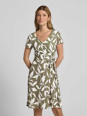 Sukienka o długości do kolan z wiązanym detalem MORE & MORE