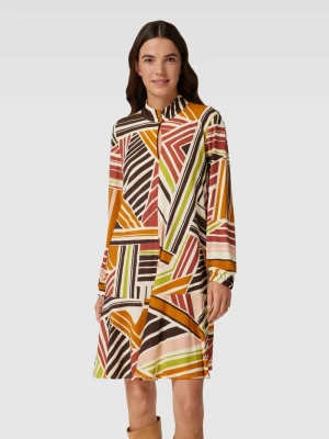 Sukienka o długości do kolan z wycięciem w kształcie łezki Marc Cain