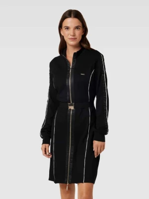 Sukienka o długości do kolan z zamkiem błyskawicznym LIU JO SPORT