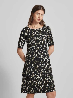 Sukienka o długości do kolan ze wzorem na całej powierzchni Betty Barclay