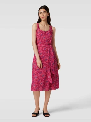 Sukienka o długości do kolan ze wzorem na całej powierzchni model ‘ZAWATO’ Lauren Ralph Lauren