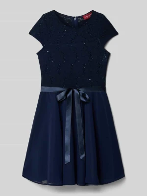 Sukienka o kroju regular fit z cekinowym obszyciem G.O.L.