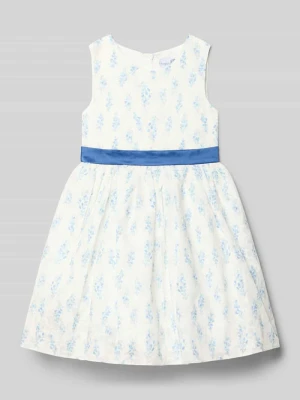 sukienka z kwiatowym nadrukiem na całej powierzchni Happy Girls