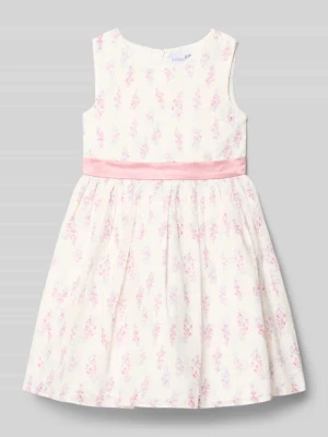 sukienka z kwiatowym nadrukiem na całej powierzchni Happy Girls