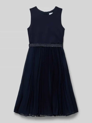 Sukienka o kroju regular fit z nieprzejrzystą halką DANAMADE