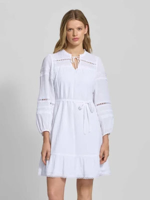 Sukienka o kroju relaxed fit z muślinu z czystej bawełny model ‘VERA’ Only