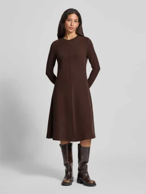 Sukienka o lekko rozkloszowanym kroju dzianiny z mieszanki bawełny s.Oliver RED LABEL