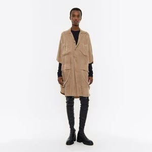 Sukienka oversize lejąca camel BIMBA Y LOLA