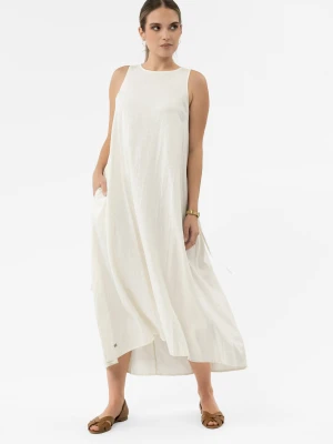 Sukienka oversize z lnem G-MAKAYLA Volcano