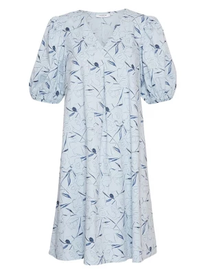 MOSS COPENHAGEN Sukienka "Parilla Cenilla" w kolorze błękitnym rozmiar: S