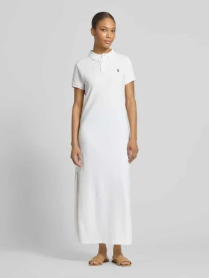 Sukienka polo o kroju straight fit z czystej bawełny Polo Ralph Lauren