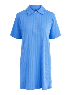 Pieces Sukienka polo w kolorze niebieskim rozmiar: XS