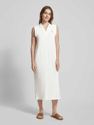 Sukienka polo z wyhaftowanym logo Tommy Hilfiger