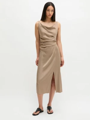 Sukienka satynowa regular Marc O'Polo