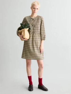 Sukienka seersucker o luźnym kroju Marc O'Polo