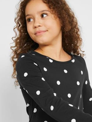 Sukienka shirtowa (2 szt.), bawełna organiczna bonprix