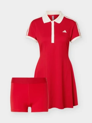 Sukienka sportowa Adidas czerwony