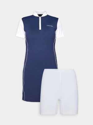 Sukienka sportowa Calvin Klein błękit królewski
