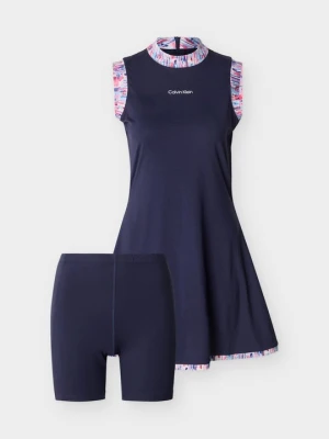 Sukienka sportowa Calvin Klein granatowy