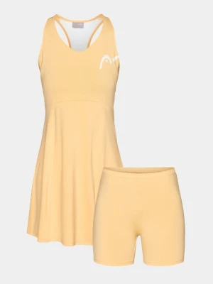 Sukienka sportowa Head morelowy