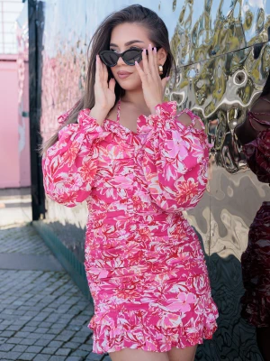 Sukienka Sydney Pink Flowers LAURELLA