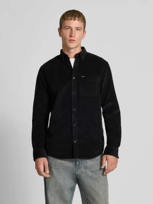 Sukienka sztruksowa o kroju regular fit z czystej bawełny Tommy Jeans