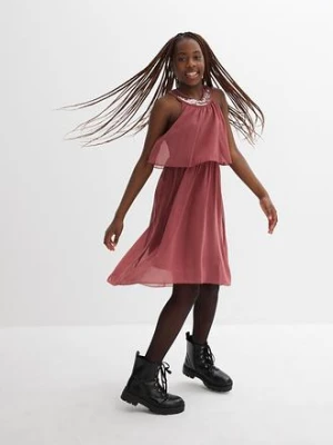 Sukienka szyfonowa bonprix