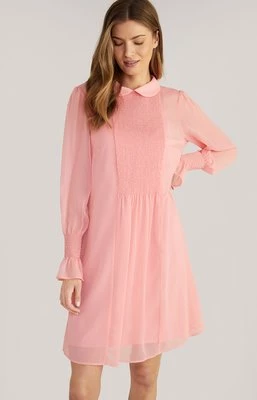 Sukienka szyfonowa w kolorze różowym Joop
