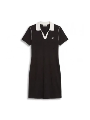 Sukienka T-shirt Calvin Klein Jeans czarny