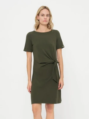 Sukienka T-shirt DKNY zielony