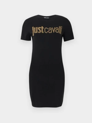 Sukienka T-shirt Just Cavalli czarny