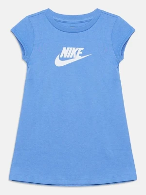 Sukienka T-shirt Nike jasnoniebieski