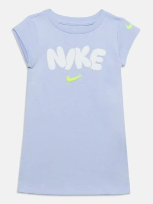 Sukienka T-shirt Nike jasnoszary melanż