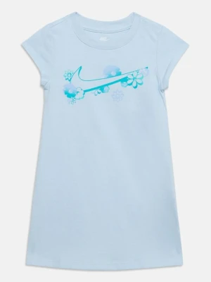 Sukienka T-shirt Nike niebieski