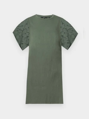 Sukienka T-shirt Vero Moda zielony