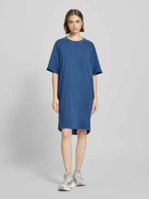 Sukienka T-shirtowa o długości do kolan z okrągłym dekoltem G-Star Raw