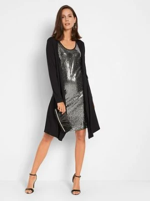 Sukienka T-shirtowa w optyce 2 w 1, z przyjaznej dla środowiska wiskozy bonprix