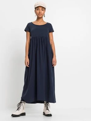 Sukienka T-shirtowa z bawełny organicznej bonprix