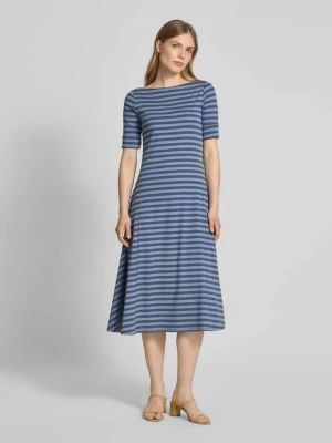 Sukienka T-shirtowa z dekoltem w łódkę Lauren Ralph Lauren