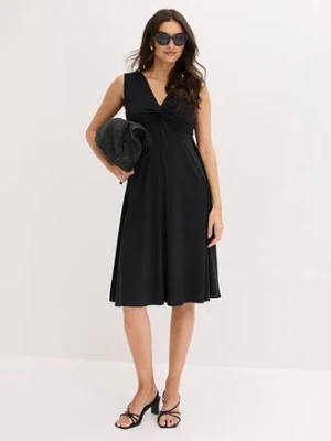 Sukienka T-shirtowa z dekoltem w serek bonprix