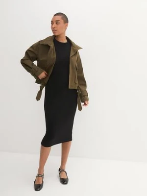 Sukienka T-shirtowa z delikatnej wiskozy bonprix