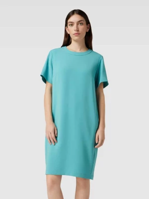 Sukienka T-shirtowa z okrągłym dekoltem model ‘DAGANA’ Boss