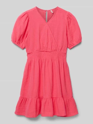 Sukienka taliowana z bawełny model ‘KOGTHYRA’ Only