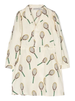 Sukienka Tennis Racket Biała Mini Rodini