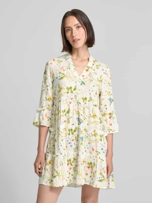 Sukienka tunikowa mini z czystej wiskozy model ‘EASY JOY’ Vero Moda
