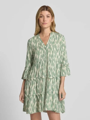 Sukienka tunikowa mini z czystej wiskozy model ‘EASY JOY’ Vero Moda