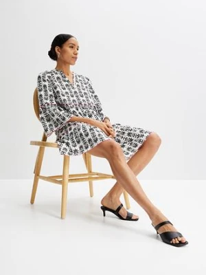 Sukienka tunikowa z lejącej wiskozy bonprix